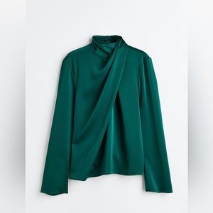 H&M Draped Blouse